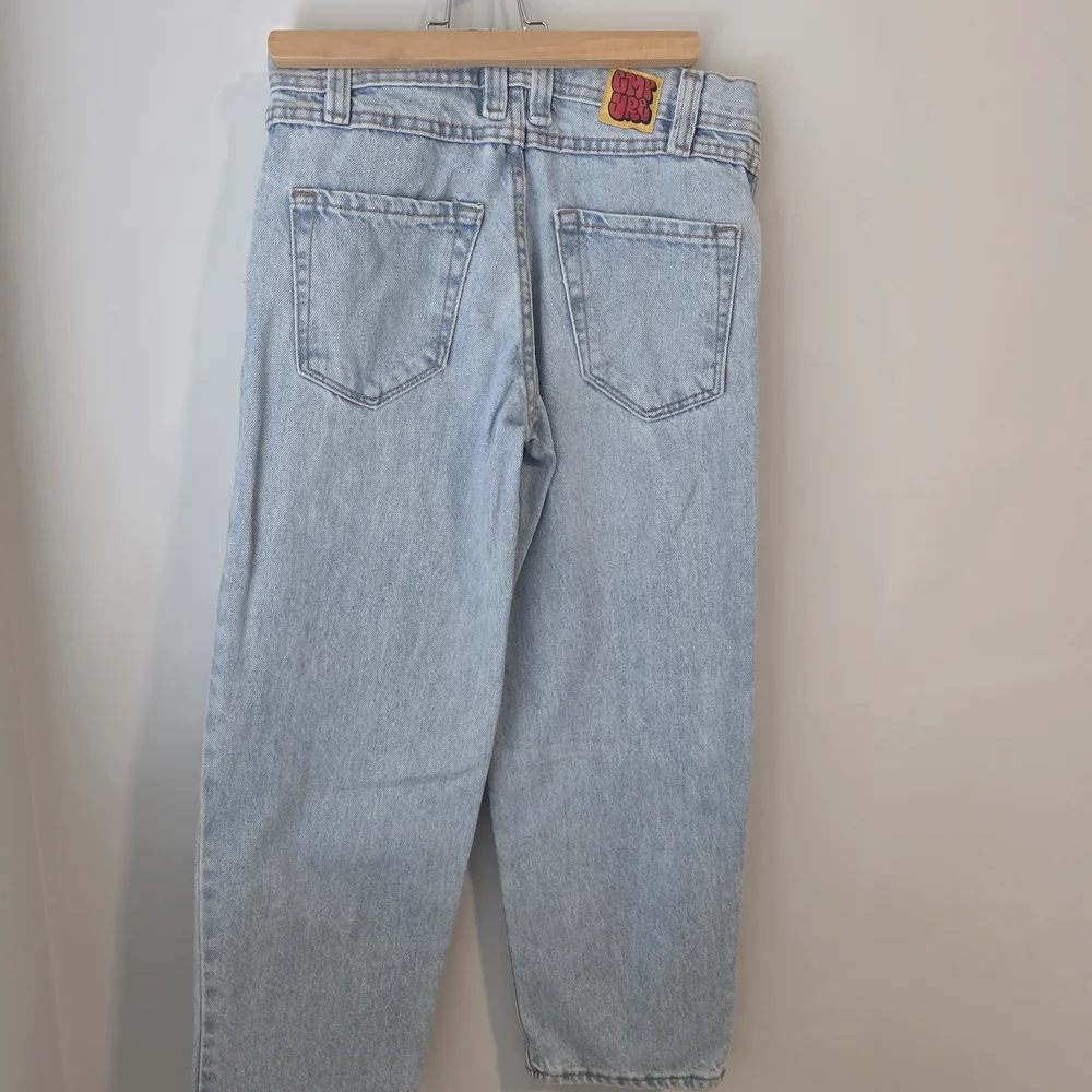 Empyre Light Blue Straight Leg Jeans - Picture 4 of 11